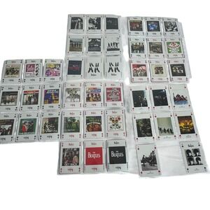 The Beatles Singles Playing Cards Deck Collection Music Memorabilia‎ Fab Four